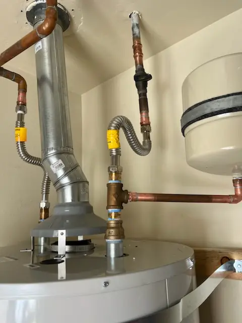 Water heater installation and plumbing repair in Hopewell